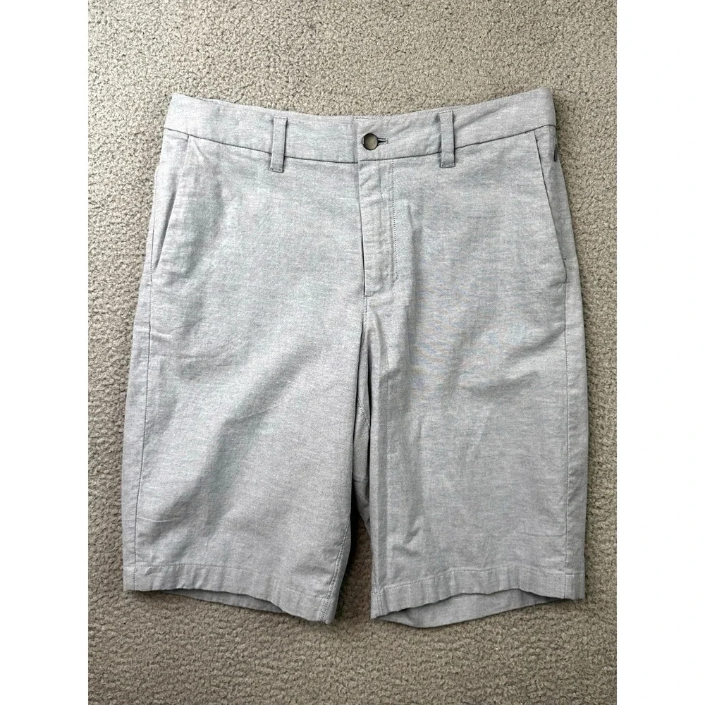 Lululemon Commission Shorts Mens 30 Gray Chino 11